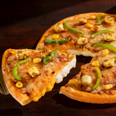 Spring Fling Cheese Burst Pizza
