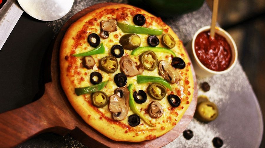 Burn To Hell Double Burst Pizza
