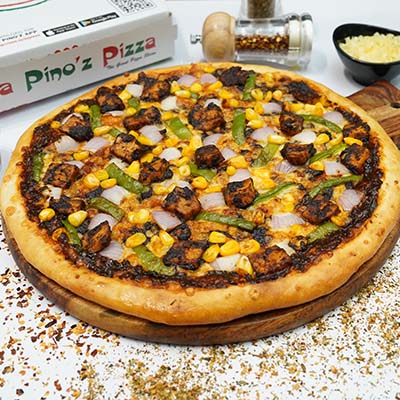 Korean Chicken Pizza