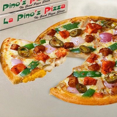 Fire-E-Chicken Double Burst Pizza