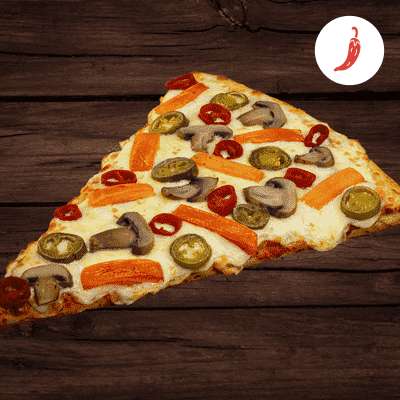 Hot Passion Pizza (Personal Giant Slice (22.5 Cm))