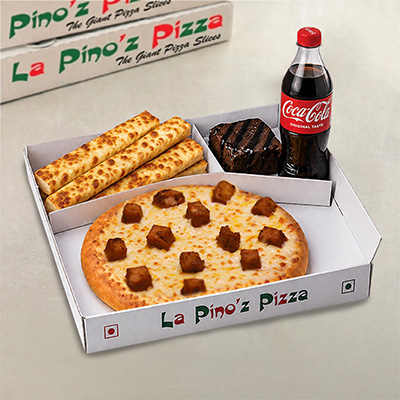 Bbq Chicken (R ) + Cheezo Garlic Bread (3Pc)+ Triple Chocolate Brownie + Coke