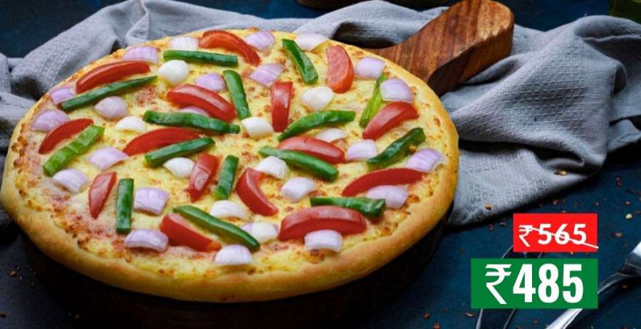 Garden Delight Pizza (Large (Serves 4 33 Cm))