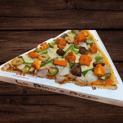 Fire-e-chicken Pizza (Personal Giant Slice (22.5 Cm))