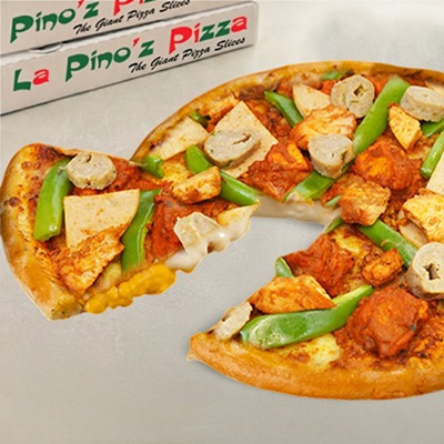 Spanish Sizzles Double Burst Pizza