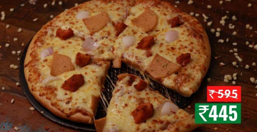 Chicago Delight Pizza (Medium (Serves 2, 24.5 Cm))