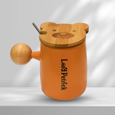 Mug With Printed Teddy