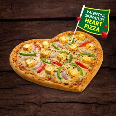 Valentine Signature Heart Pizza