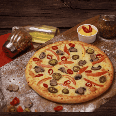 Hot Passion Pizza (Medium (Serves 2, 24.5 CM))
