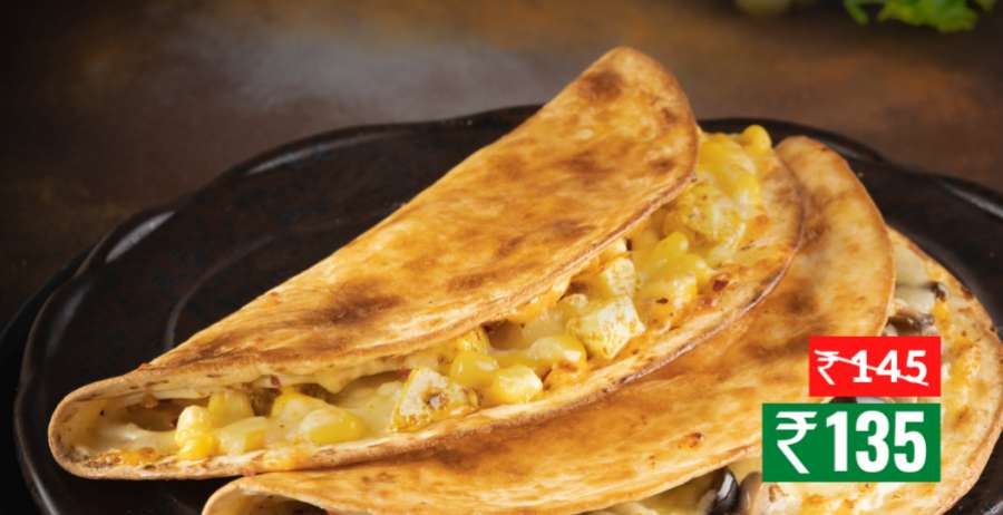 Paneer & Corns Taco's