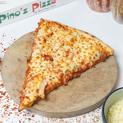 Cheesy Macaroni Non-Veg Pizza Personal Giant Slice (22.5 Cm)
