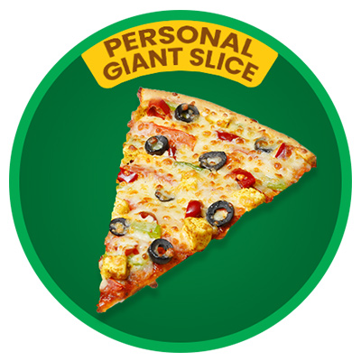 Personal Slice Veg Pizza.