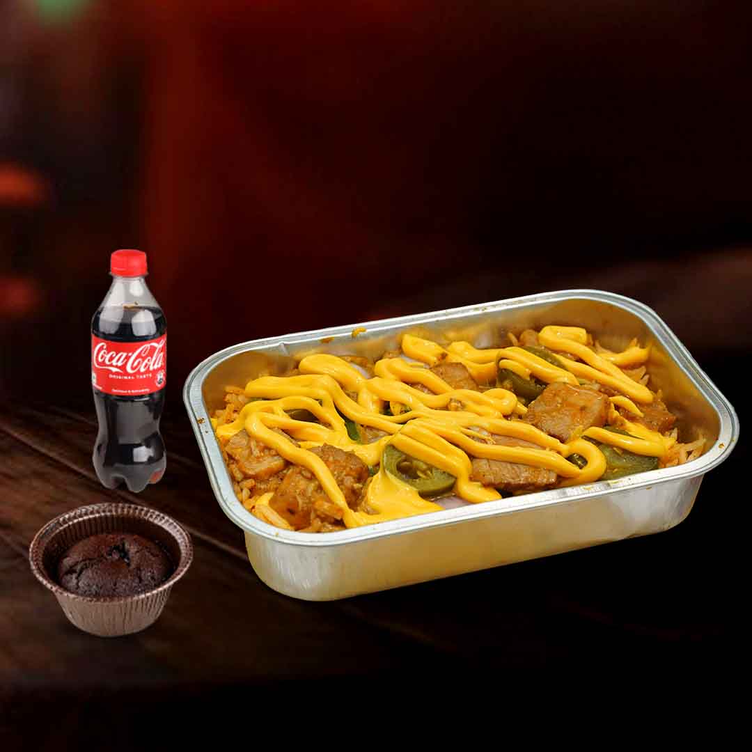 Tandoori Paneer With Korean Rice+Choco Lava+Coke