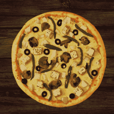 Peri Peri Veg Pizza (Large (Serves 4, 33 CM))