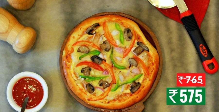 Garden Special Pizza (Large (Serves 4 33 Cm))