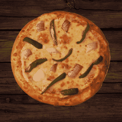 Onions & Capsicum Pizza