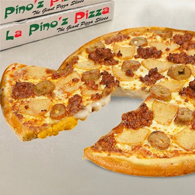 Chicken De-Light Double Burst Pizza