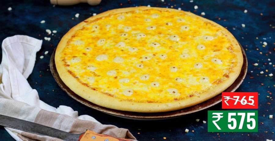 Cheezy-7 Pizza (Large (Serves 4 33 Cm))