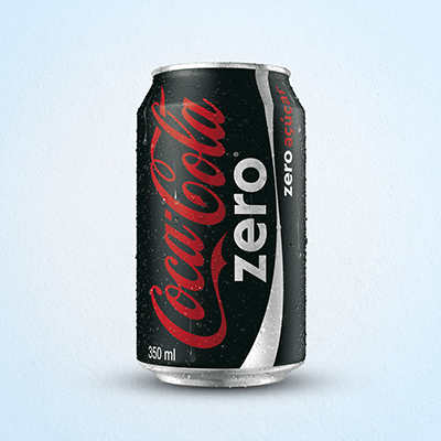 Coke Zero Can 330 Ml