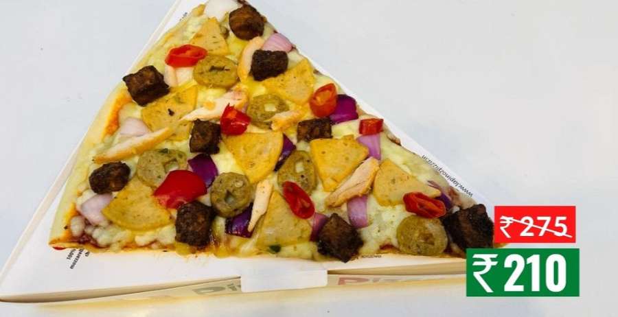 Peri Peri - Chicken Pizza (Personal Giant Slice (22.5 Cm))