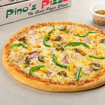 Pesto & Basil Veg Pizza