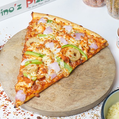 Fire-E-Chicken Pizza Personal Giant Slice (22.5 Cm)