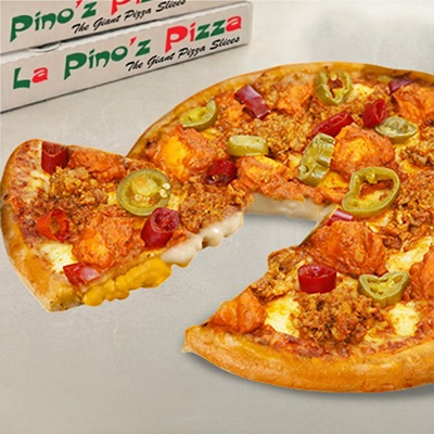 Meat Blast Double Burst Pizza