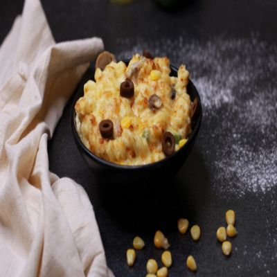 Americano White Sauce Pasta Non-veg