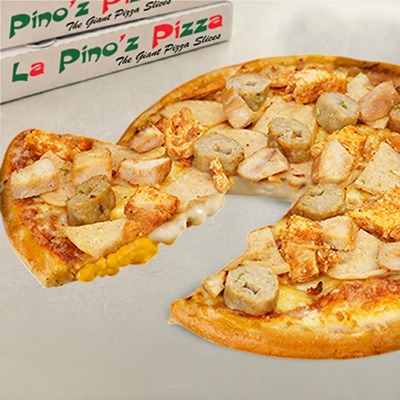 California Chicken Double Burst Pizza