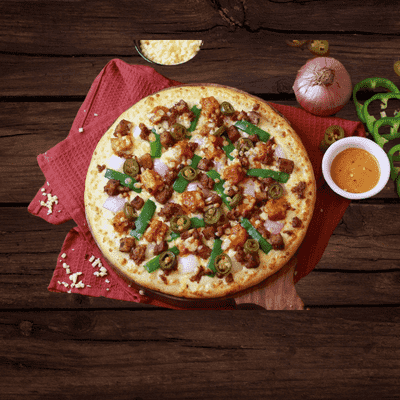 Chicken Tikka Lababdar Pizza Large