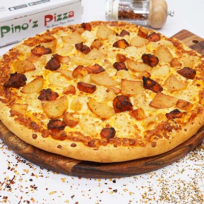 Cheesy Macaroni Non-Veg Giant Pizza