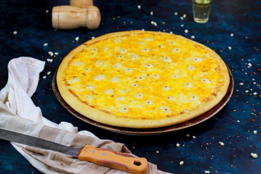 Cheezy-7 Double Burst Pizza