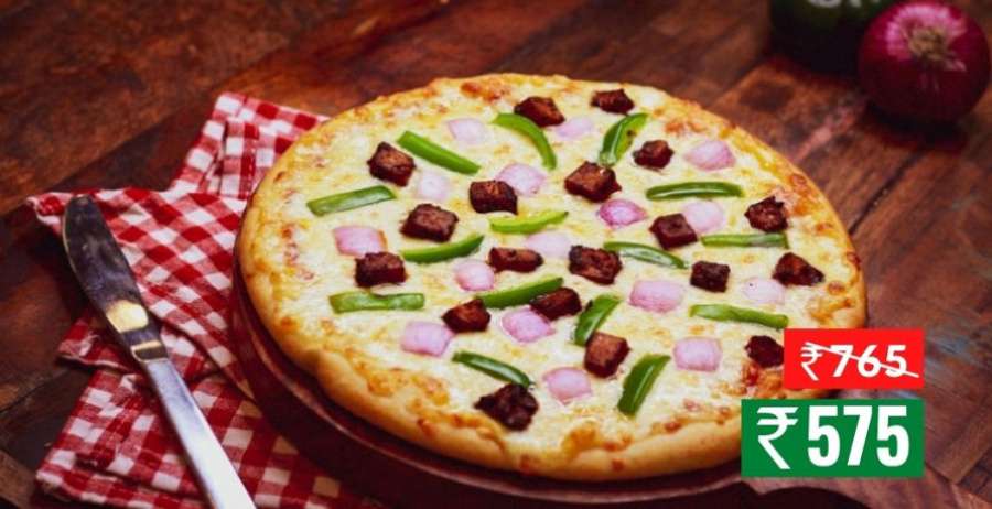 Texas Bbq'ed Pizza  (Large (Serves 4 33 Cm))