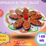Spinach In Thai Sauce