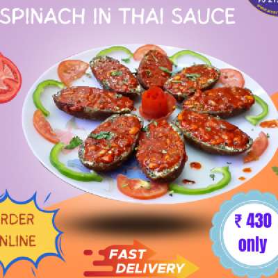 Spinach In Thai Sauce