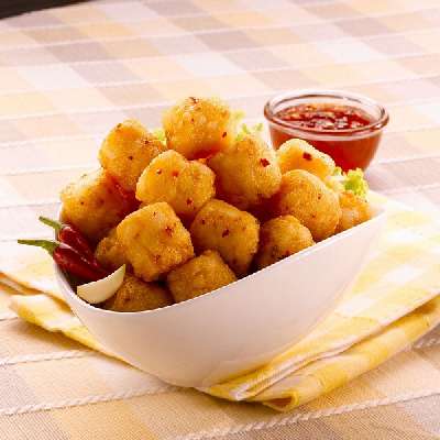 Chili Garlic Potato Bites