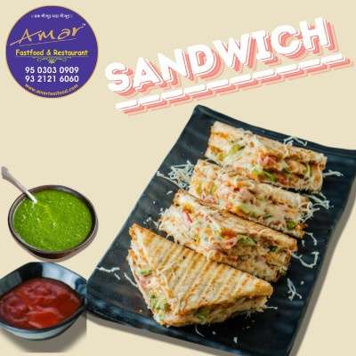 Veg Cheese Grilled Sandwich