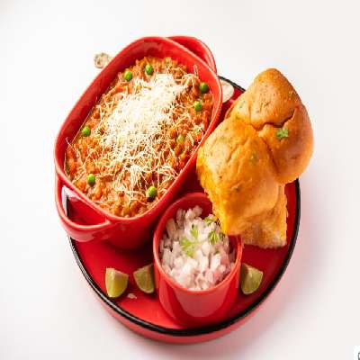 Cheese Pav Bhaji