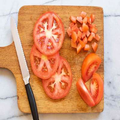 Cut Tomato [100 Gm]