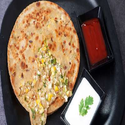 Corn Cheese Paratha