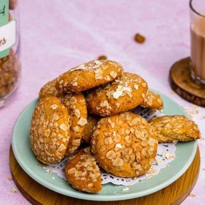 Honey Oat & Raisin Cookies (Sugar Free)