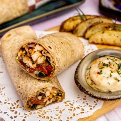 Crispy Chicken Bbq Wrap