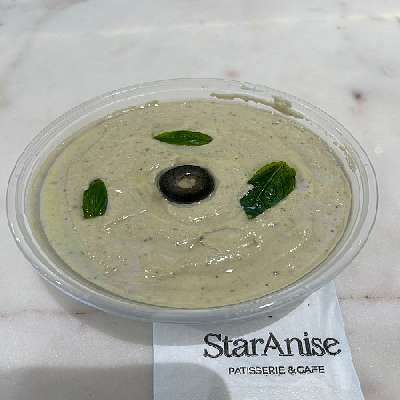 Garlic & Basil Hummus  [Serve 1]