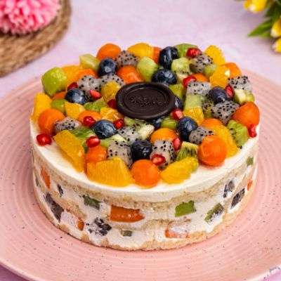 Exotic Fruit Entremet Cake