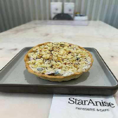 Smoked Chicken & Peppers Quiche [serve 1]