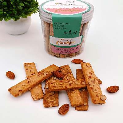 Almond Butter Cookies (14 To 16 Pcs)