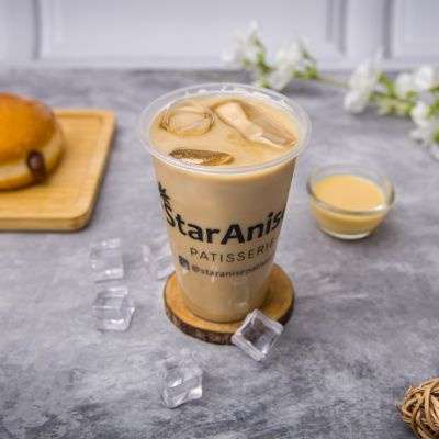 Iced Caramel Macchiato  (Serves 1)