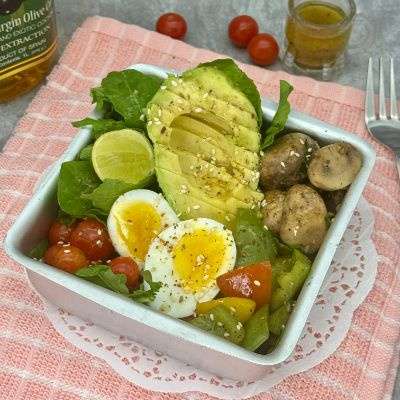 Low Carb Avocado Salad Bowl