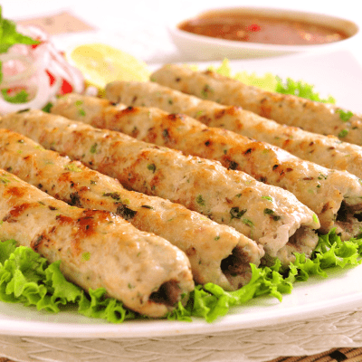 Chicken Malai Seekh Kebab (250 g)