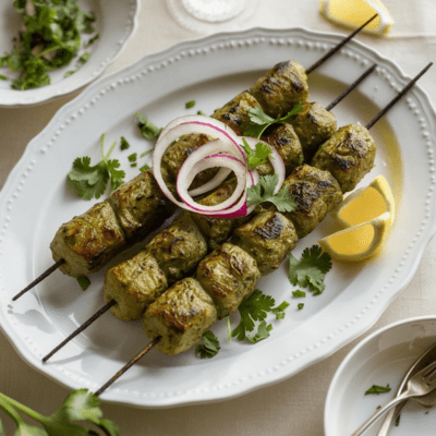 Chicken Hariyali Seekh Kebab (500 g)